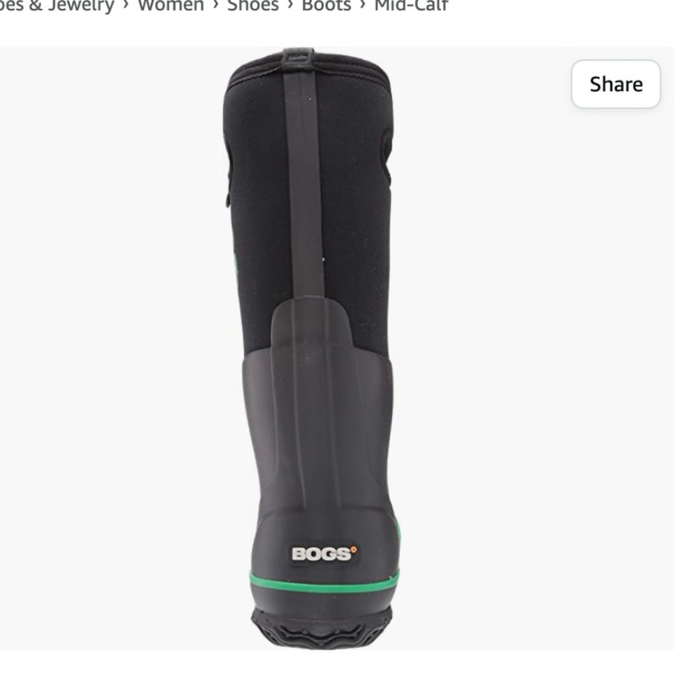 Brand new in BOX BOGS Women's Classic Tall Rainboot Rain Boot - Picture 4 of 8